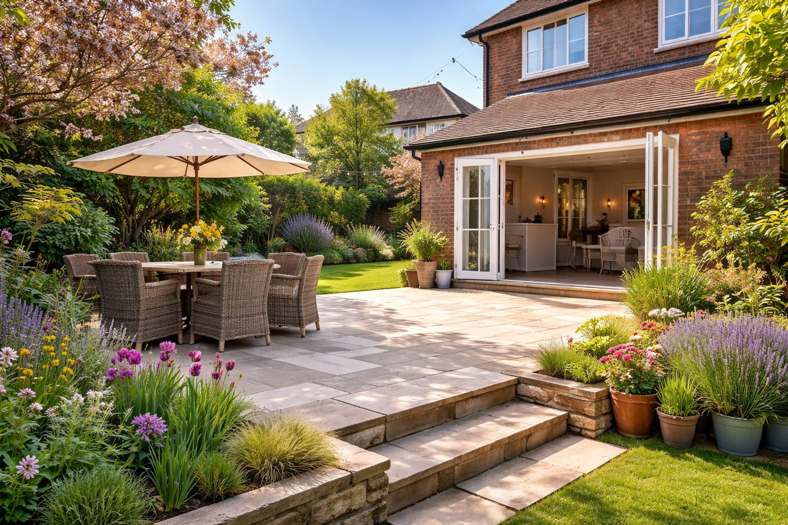 sunny garden